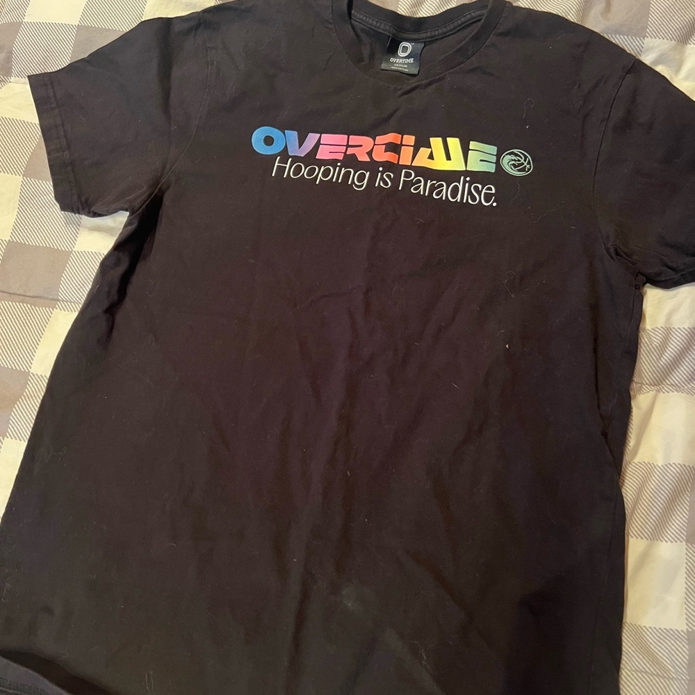 Overgame Black Short Sleeve Tee